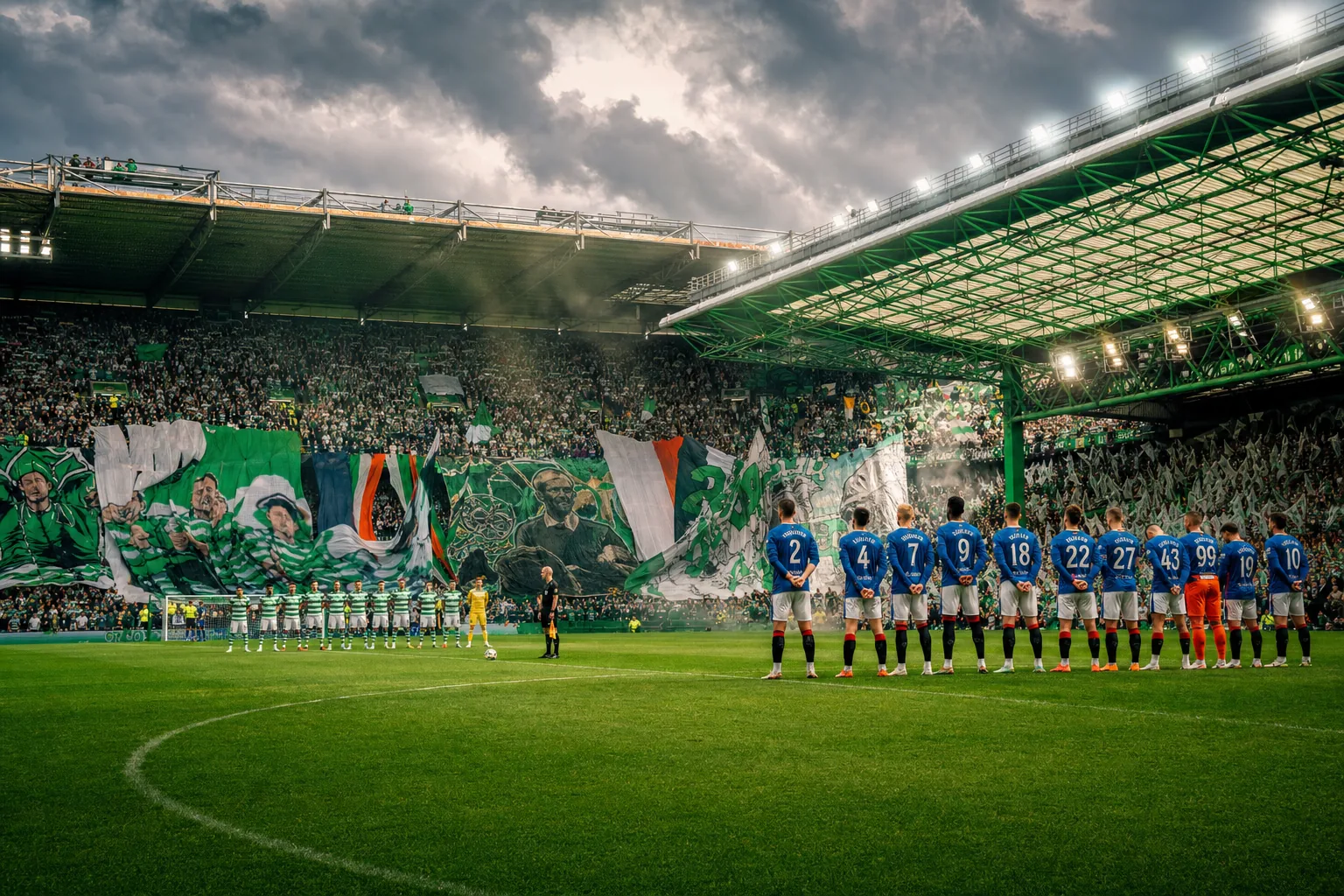 Celtic vs Rangers, Scottish Premiership matchday atmosphere at the venue