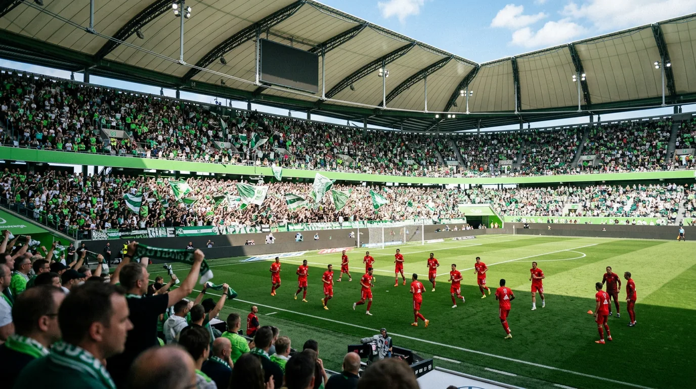Wolfsburg vs Bayern Munich, Bundesliga matchday atmosphere at the venue